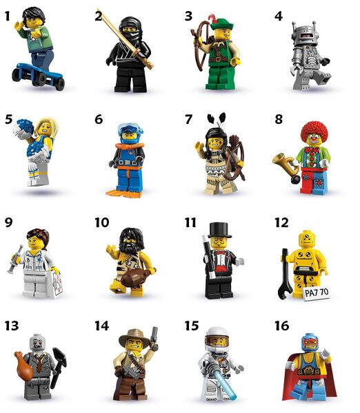 File:Lego Series 1 Minifigures.JPG
