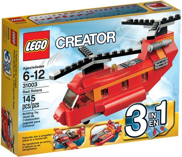 31003 Red Rotors - Brickipedia, the LEGO Wiki