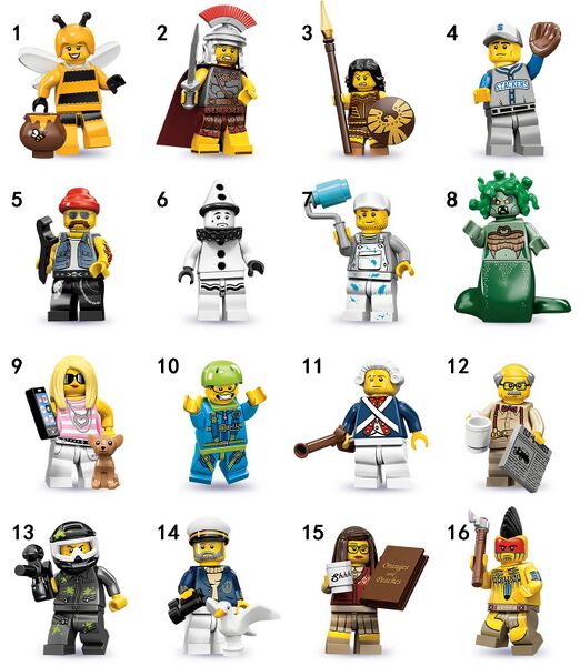 File:Lego Series 10 Minifigures.JPG