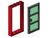 B003-Red Frame, Black Door, Green Pane.jpg