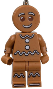 851394 LEGO Iconic Gingerbread Man Key Chain - Brickipedia, the LEGO Wiki