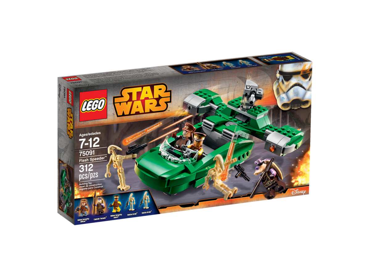 75091 Flash Speeder - Brickipedia, the LEGO Wiki