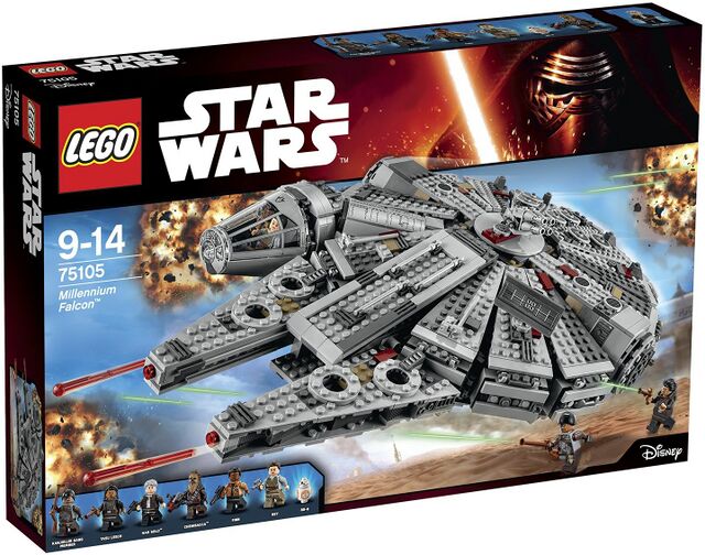 トラゴエディア 75105 Millennium Falcon - Brickipedia, the LEGO Wiki
