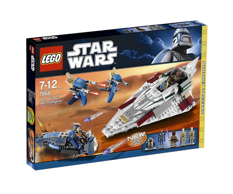 ゆゆ 7868 Mace Windu's Jedi Starfighter - Brickipedia, the LEGO Wiki