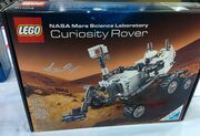 21104 Mars Science Laboratory Curiosity Rover - Brickipedia, the LEGO Wiki