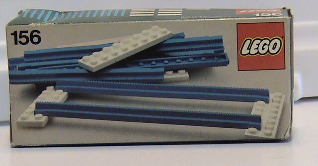156 Straight Rails with Sleepers - Brickipedia, the LEGO Wiki