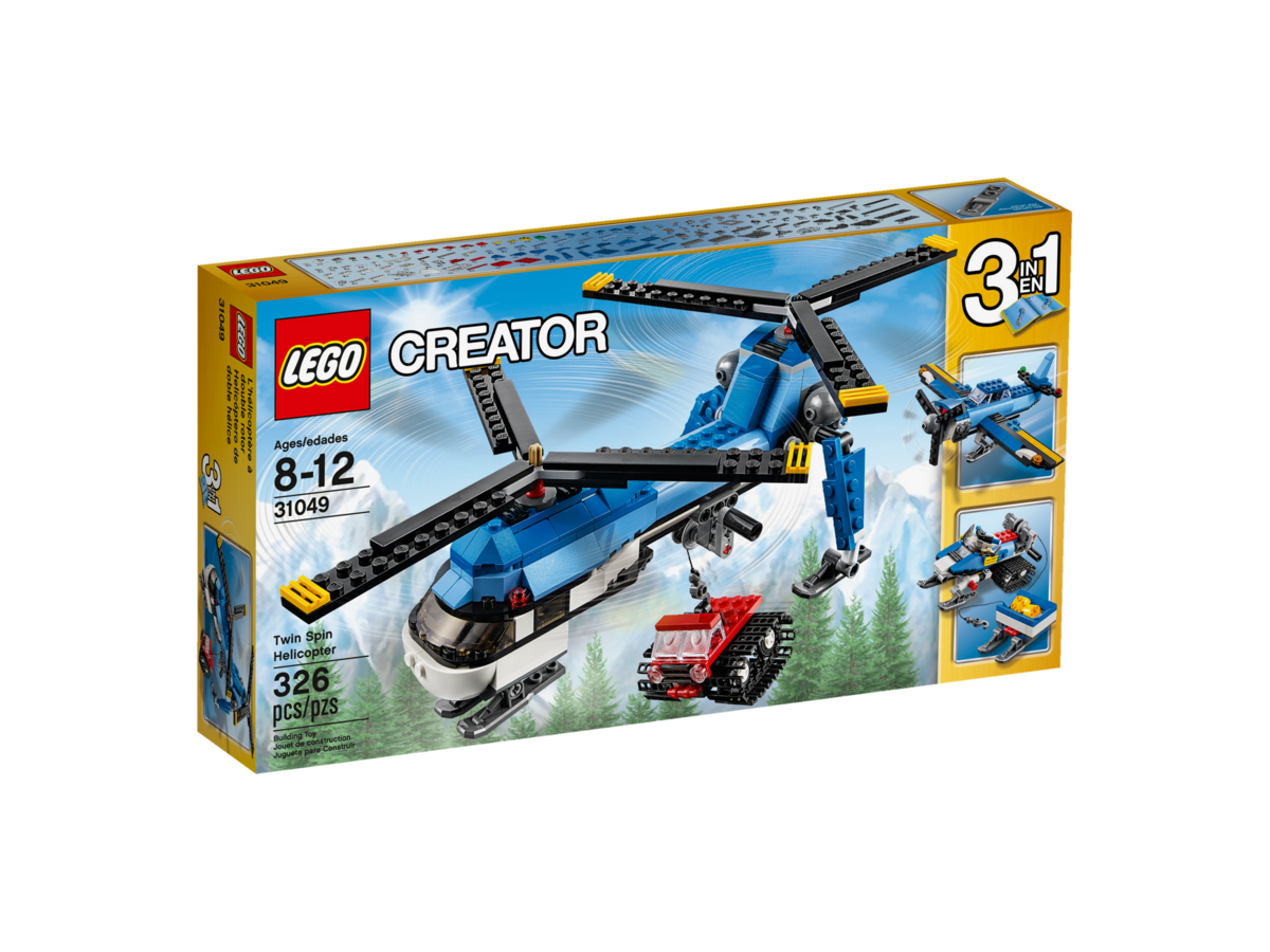 31049 Twin Spin Helicopter - Brickipedia, the LEGO Wiki