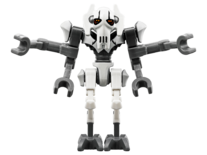 LEGO Star Wars Tan Armor General Grievous Minifigure w/ Four Lightsabers