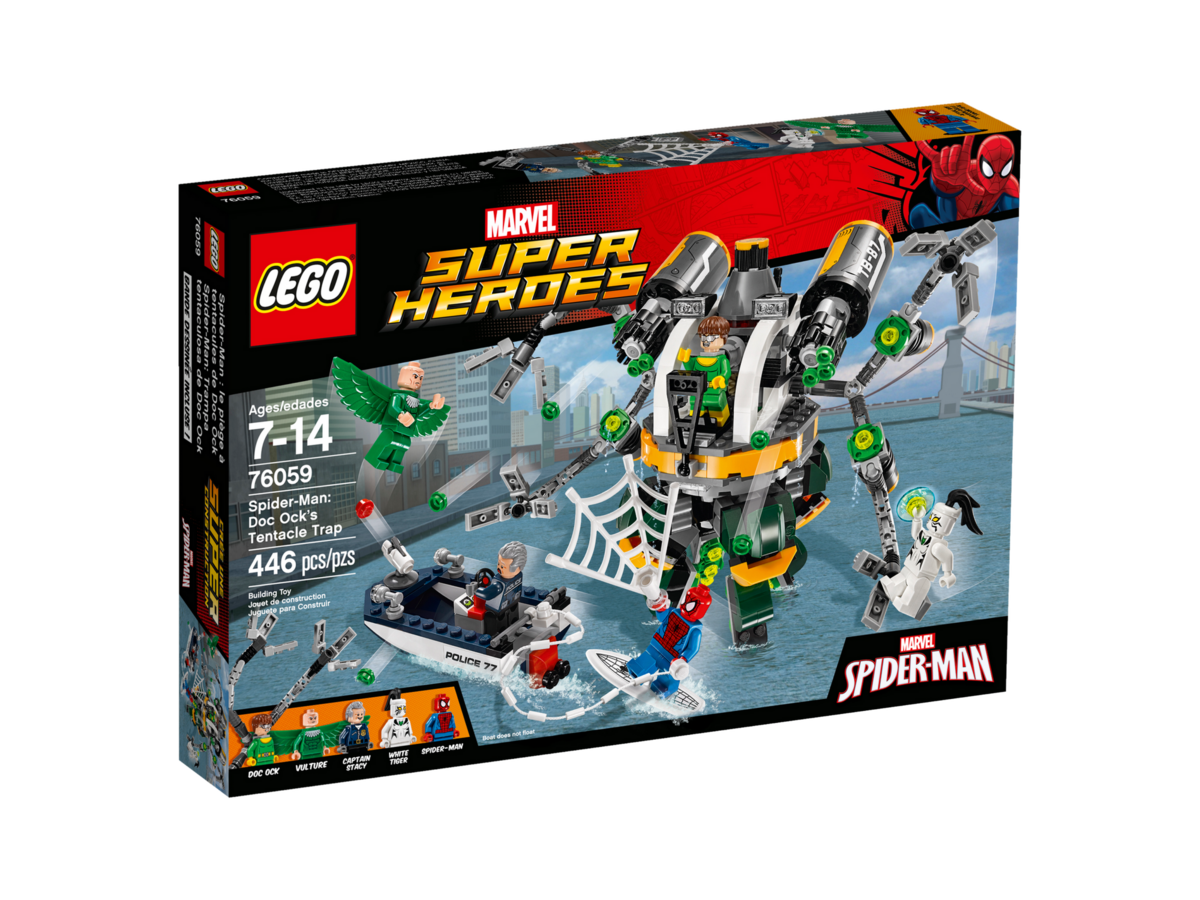 76059 Spider-Man: Doc Ock's Tentacle Trap - Brickipedia, the LEGO Wiki