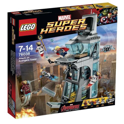 76038 Attack on Avengers Tower - Brickipedia, the LEGO Wiki