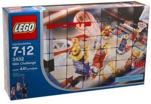 LEGO Set 3440-1 NBA Jam Session Co-Pack (2003 Sports > Basketball)