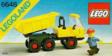 6648 Dump Truck - Brickipedia, the LEGO Wiki