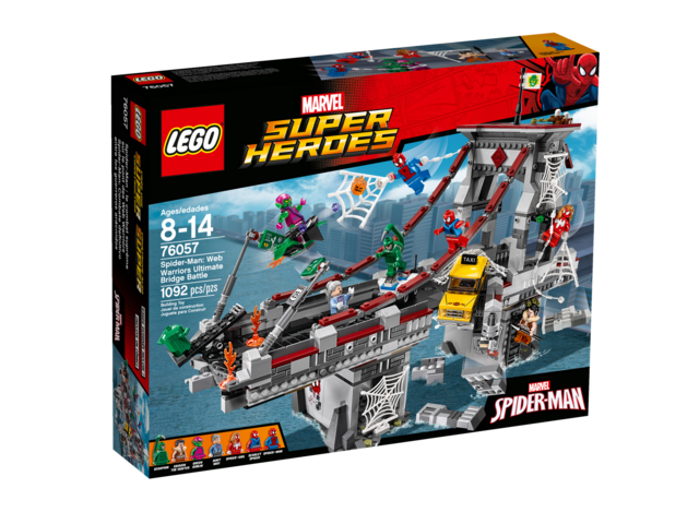 サモワール 76057 Spider-Man: Web Warriors Ultimate Bridge Battle