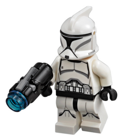Lego Star Wars PHASE 1 Episode 2 Clone Trooper figurine