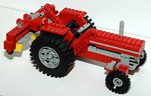 851 Farm Tractor - Brickipedia, the LEGO Wiki