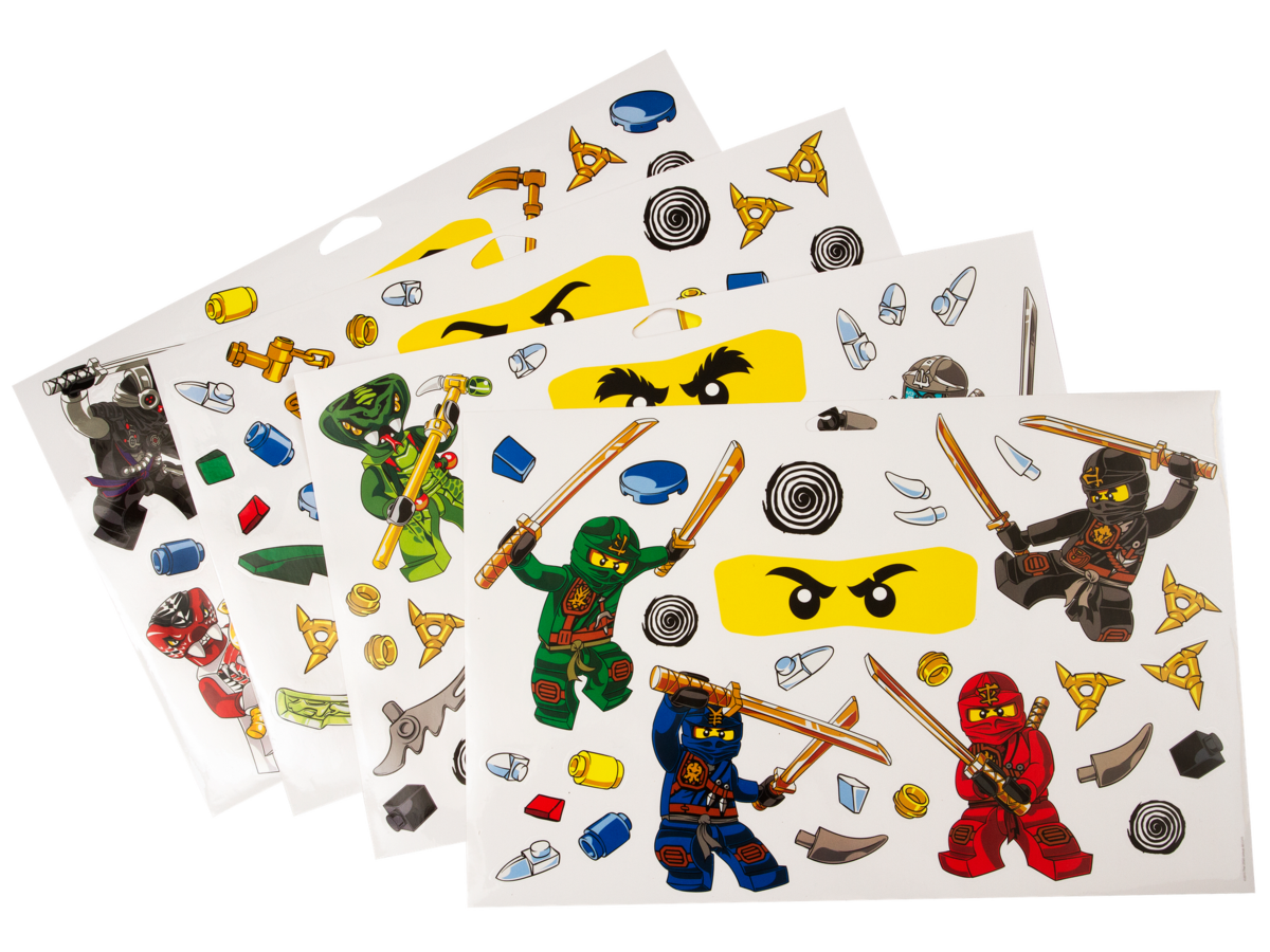 LEGO Ninjago Aufkleber Sticker aus Set 2519 Skeleton Bowling