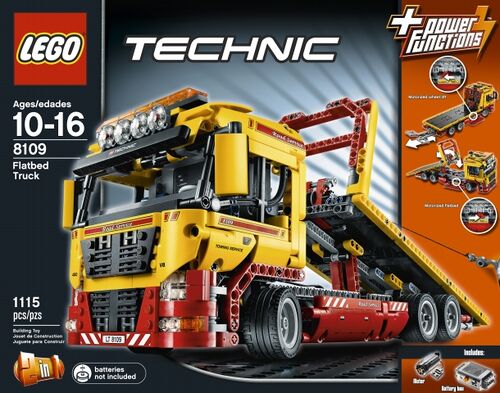 8109 Flatbed Truck - Brickipedia, the LEGO Wiki