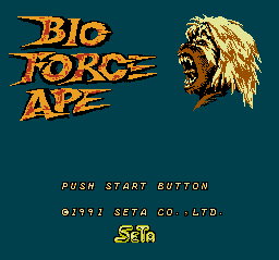 Bio Force Ape Title Screen.PNG