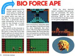 Bio Force Ape - Lost Games Wiki