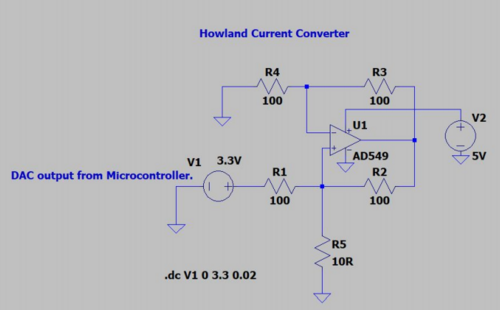 Voltage-To-Current Converter