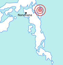 1953 Shinko Earthquake Location.png
