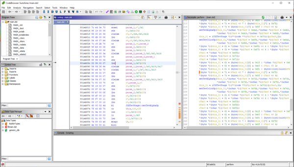 Disassemble Sunshine Code - Sunshine Wiki