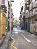 Back alley parallel to Boat Quay
