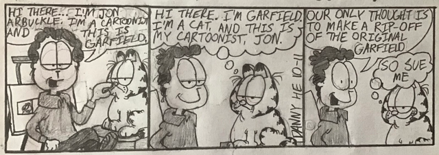4409: The first strip for a really rude Garfield book - SRoMG Explained