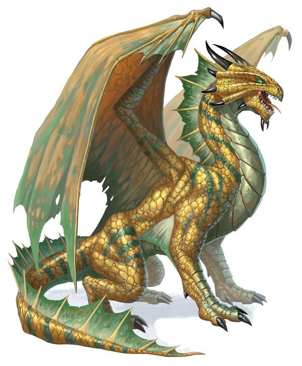 Bronze dragon - Syra D&D Wiki