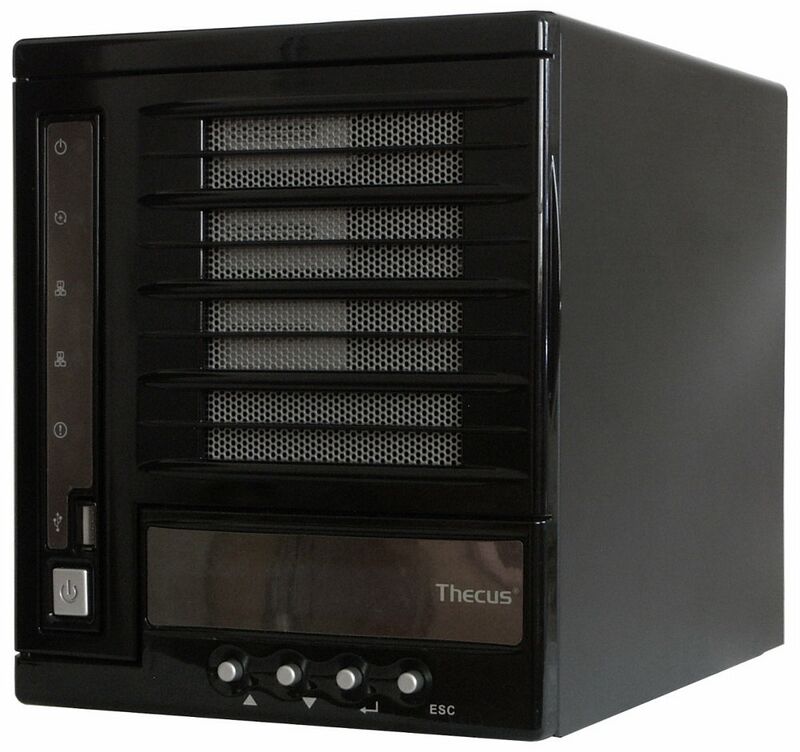 その他 Thecus N4100+ IP storage appliance NAS Thecus NAS: Empowering Professionals. Rackmount NAS, Tower NAS