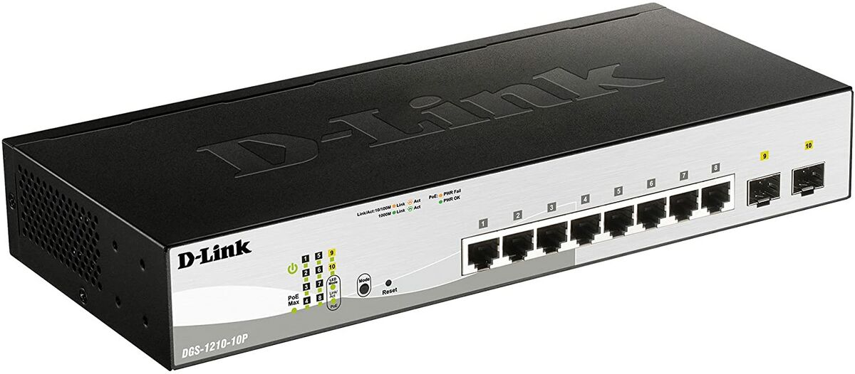 D-Link DGS-1210-10P rev F1 - TechInfoDepot