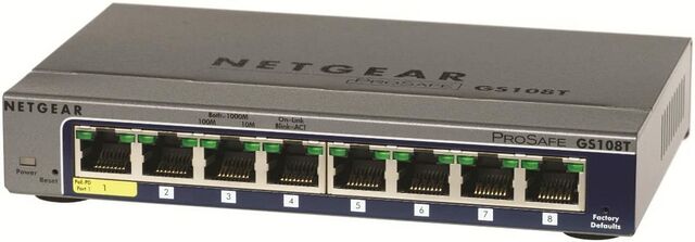 Netgear GS108T-200NAS - TechInfoDepot