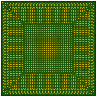 XBox One X BGA-2409 50 mm × 50 mm