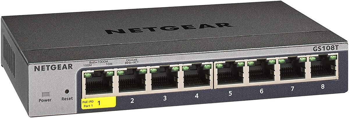 Netgear GS108Tv3 - TechInfoDepot