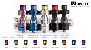 3 Tank Drip Tip Holder 3 Tank Rainbow – KMG Imports Uwell Crown