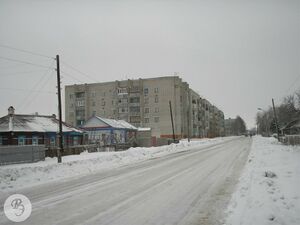 Улица 60 лет Октября по направлению к Советской улице (2007)