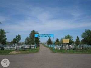 Въездные ворота на кладбище «Третьяк» (2007)