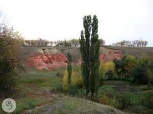 Вид на месторождение «Красная глинка» с Ртищевского переулка