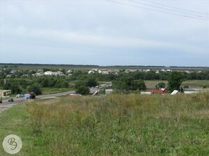 Вид на село со стороны г. Ртищево