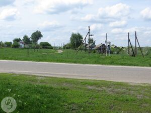 Село Скачиха, вид на улицу Весёлую